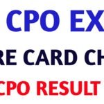 SSC CPO SCORE CARD: SSC CPO RESULT DATE