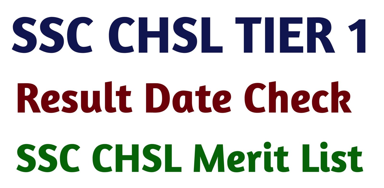 SSC CHSL Tier 1 Result: CHSL Result Date 2024